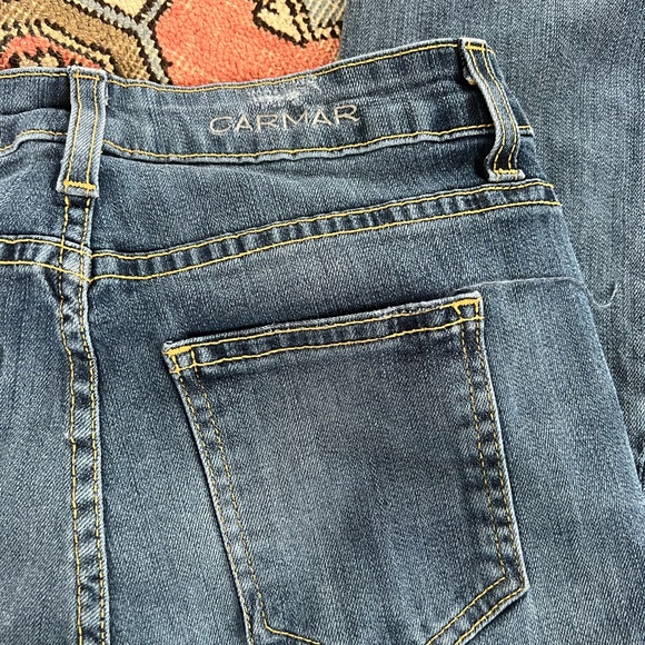 LF /CARMAR distressed flare jeans size 27 - Picture 4 of 7